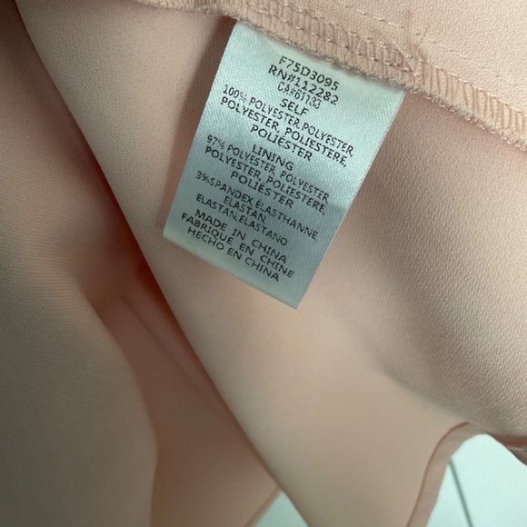 ADELYN RAE peach mino dress size XS - Picture 4 of 5